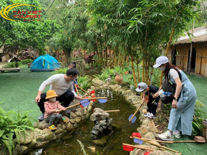 khu dã ngoại gần Hà Nội cho học sinh